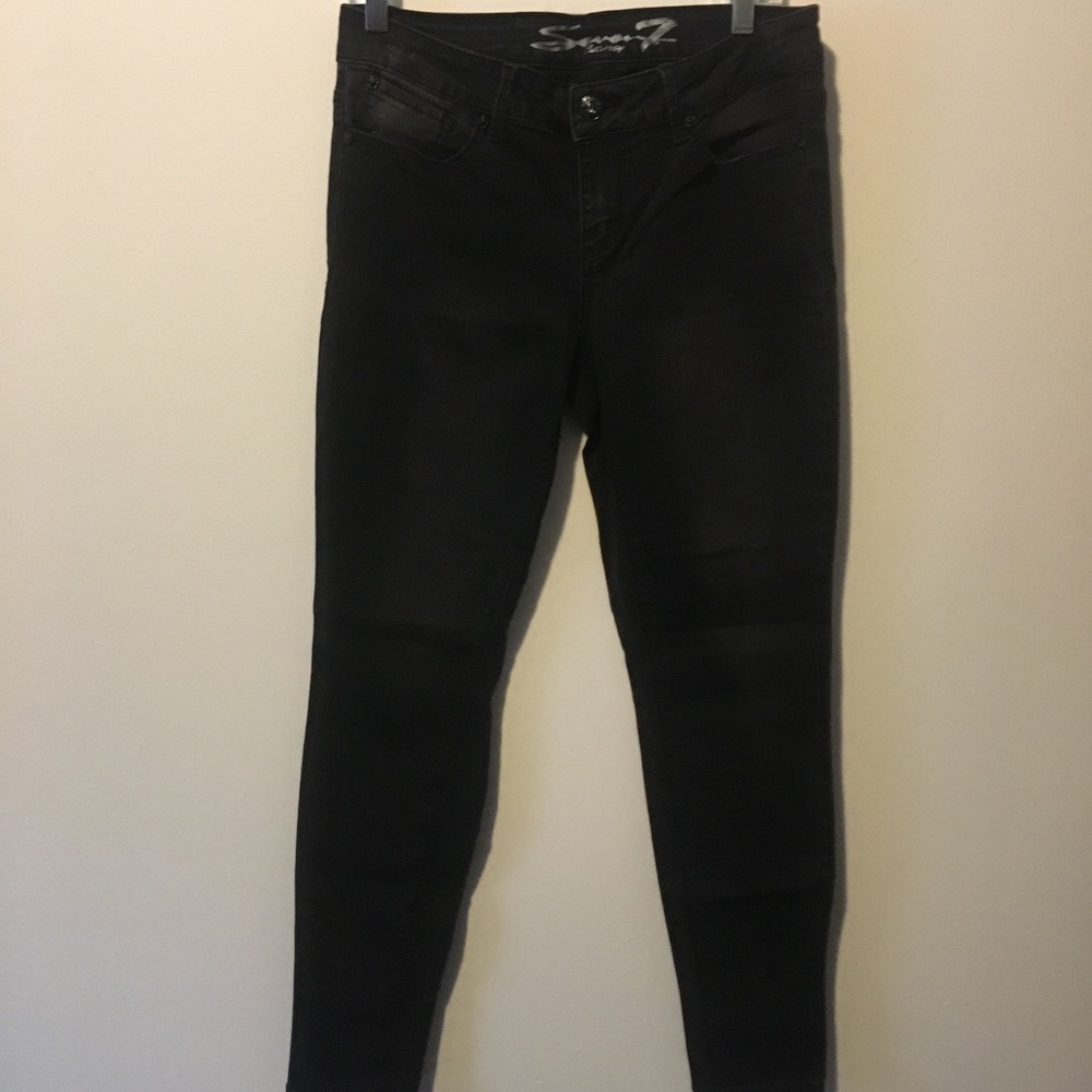 Seven7 Black Legging Jeans - Picture 13 of 16